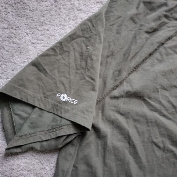 Carhartt Sz 4XL Loose Fit Polo Shirt W Pocket Short Sleeve Olive Green Workshirt - Picture 7 of 7